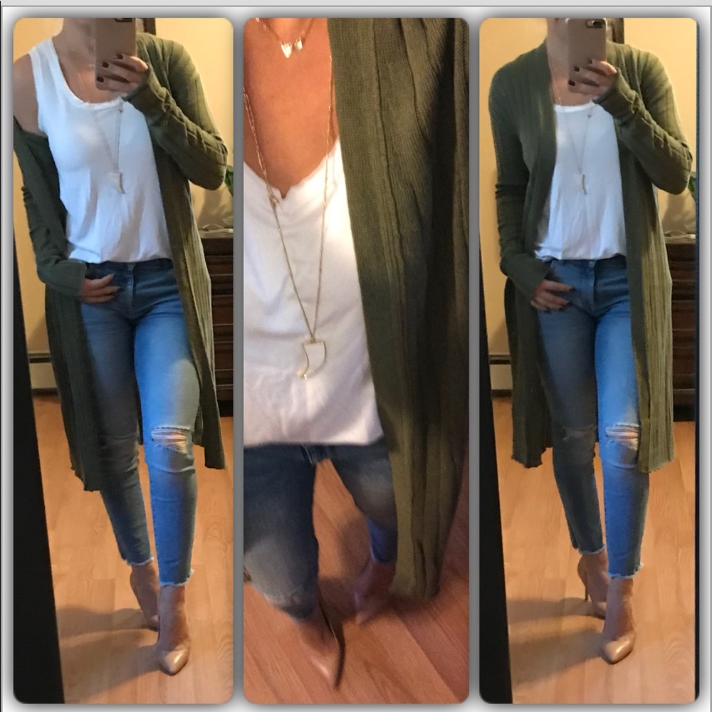 New๐Free people ribbed cardigan - Picture 1 of 7